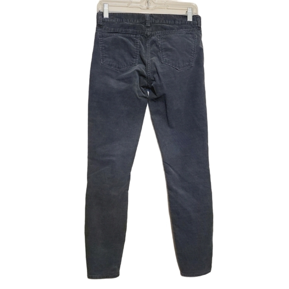 J. Crew Factory | Women’s Gray Corduroy Toothpick Skinny Pants (Size 25) - Picture 13 of 14